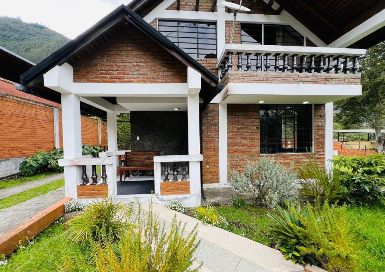 Mountain Chalet - Tungurahua Hot Springs/Aguas Termales Baños Exterior foto