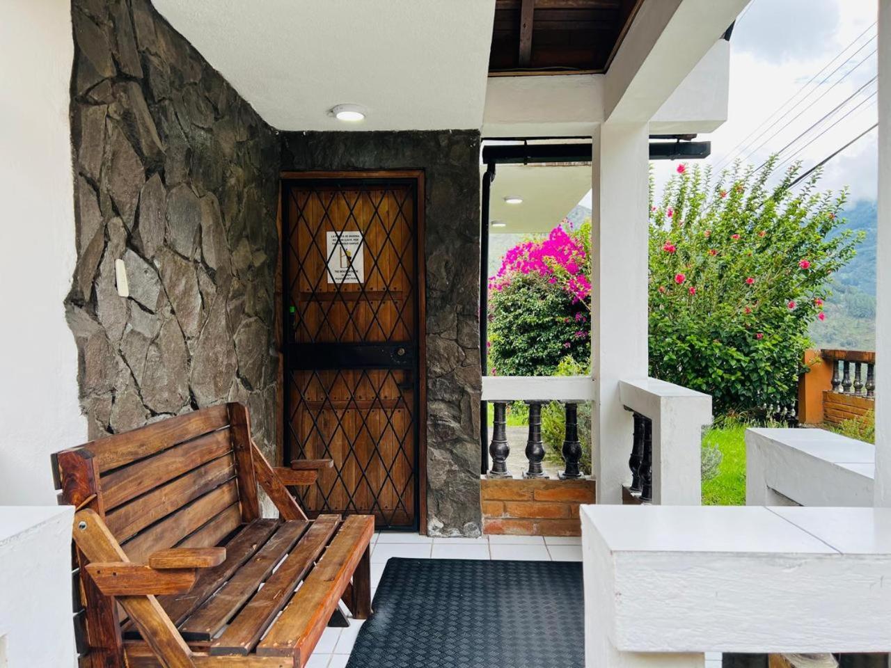 Mountain Chalet - Tungurahua Hot Springs/Aguas Termales Baños Exterior foto